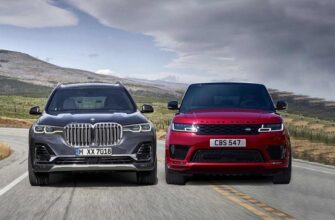 BMW x5 and Range Rover Sport