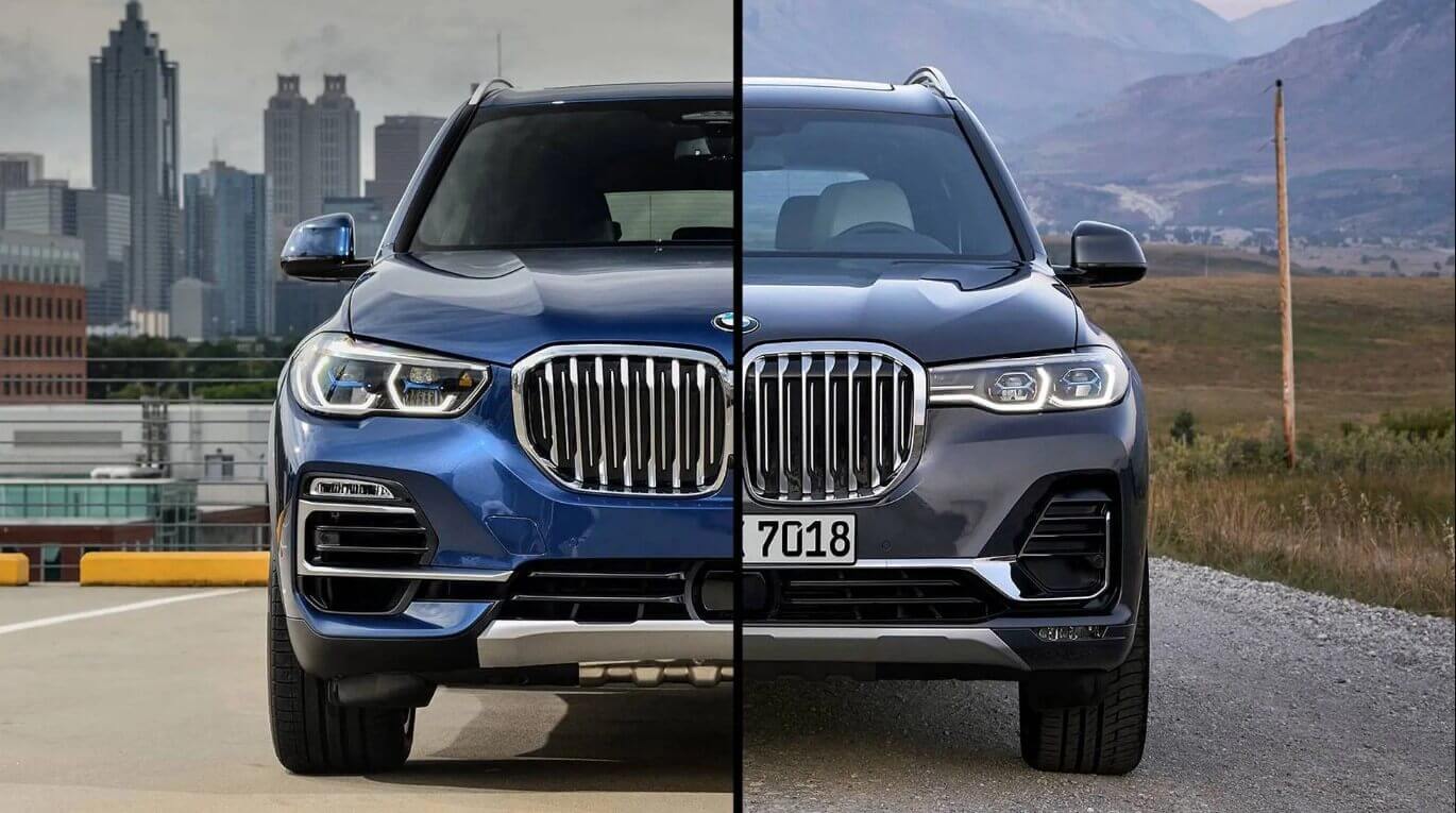 BMW x5 and x7
