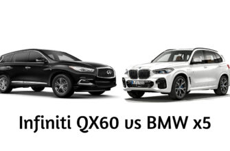 BMW x5 vs Infiniti QX60